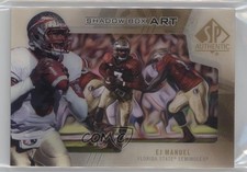 2013 SP Authentic Shadow Box Art EJ Manuel #SBA-16 y2p