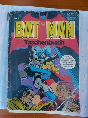 Bat Man Taschenbuch No.9 Gebraucht-1980