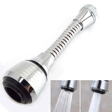 Stainles 360  Swivel Tap Aerator Sink Mixer Extender Faucet Nozzle Spray Kitchen