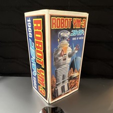 Masudaya Robot YM-3 Wind Up Motor Robot Toy with Box 1985 MPN 004-5217