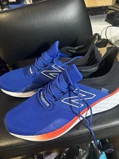 New Balance Fresh Foam Roav Running Sneakers Mens Blue White Low Top -17EE
