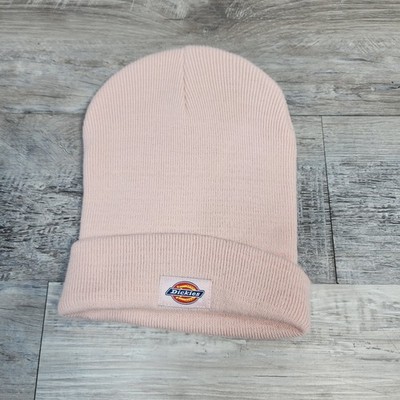 Dickies Hat Cap Adult Womens Pink Beanie Winter