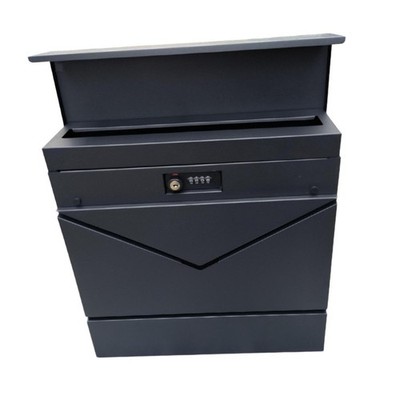 Drop Box Mehrzweck-Briefkasten mit Passwortsperre für Häuser, Büros und
