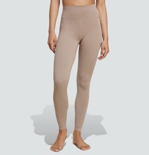 adidas women All Me 7/8 Leggings Size S Chalky Brown New with Tag