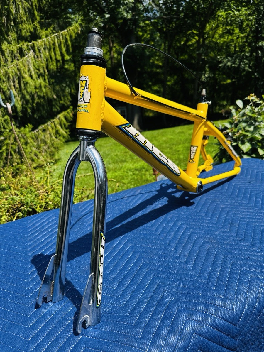 Vintage 1990's MCS Grave Digger Frame & Fork w/Extra's Old School