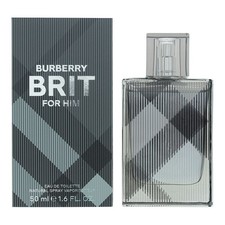 Image of Burberry Brit For Him Eau de Toilette 50ml Mens Perfume