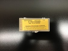 Electron Microscopy Sciences Cat No 72229-01 Circular Cover Glass 18mm #1 1oz/Bx