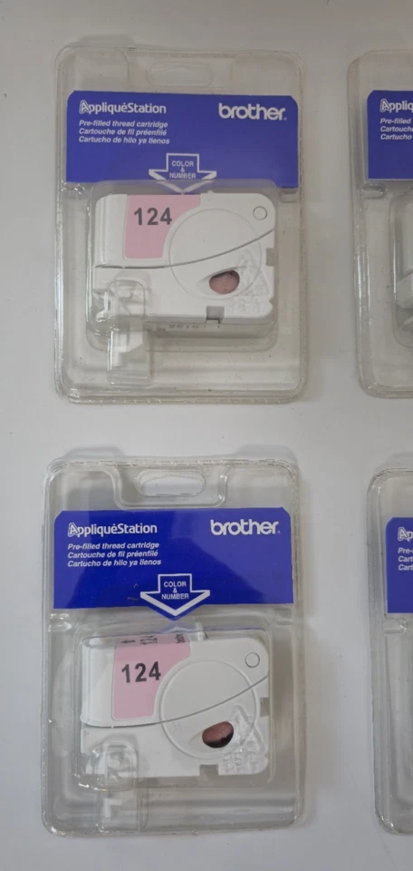 Lot Of 10 Brother Applique Station Thread Cartridges  New Sealed - Image 3 of 4