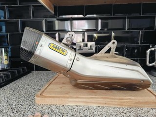 Genuine triumph 765 Street triple 2017 2019 Arrow Exhaust Silencer.