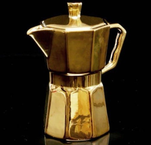 Seletti Estetico Quotidiano Coffee Percolator, Silver +Jug Porcelain USED £80.00 - Picture 18 of 24