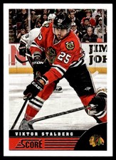 2013-14 Score Viktor Stalberg Chicago Blackhawks #100