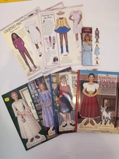 New Unused American Girls Paper Dolls Kits Molly Felicity X2 Samantha & Courtney