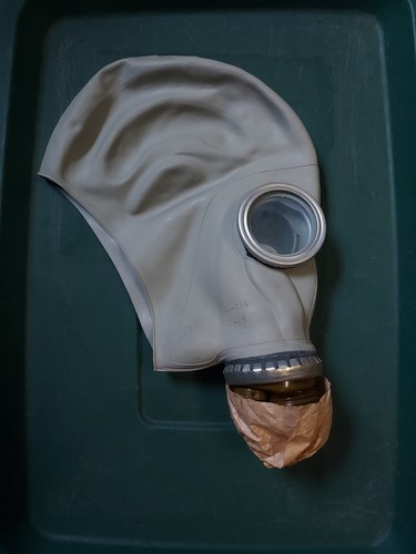 Genuine Russian gas mask GP-5 Surplus USSR respiratory Gas Mask Only 3Y