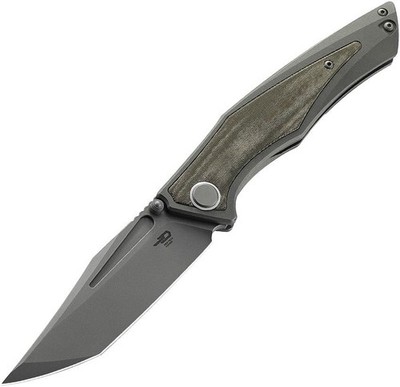 Bestech Knives Togatta Folding Knife 3.75'' Bohler M390 Steel Blade Titanium
