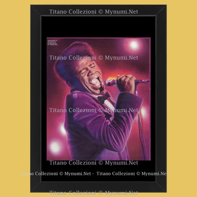 2000ca * Original Illustration ''TIM O'BRIEN, James Brown'' Rahmen