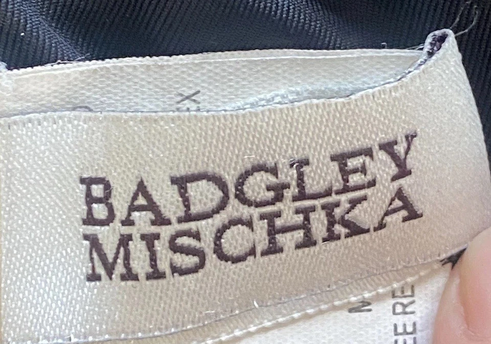 BADGLEY MISCHKA Traje de Baño Bikini UNA Pieza Talla 6 Negro Foto 4 de 4