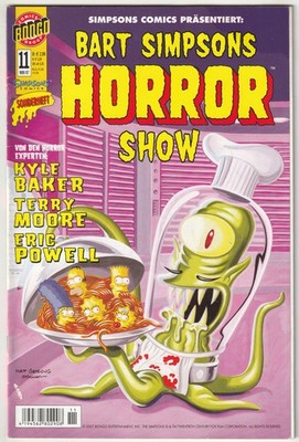   BART SIMPSONS HORROR SHOW #11, Panini Comics/Bongo Comics 2007 COMICHEFT Z1-
