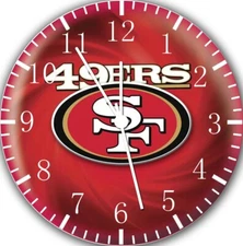 San Francisco 49ers Wall Clock E95 Personalized option with adding names