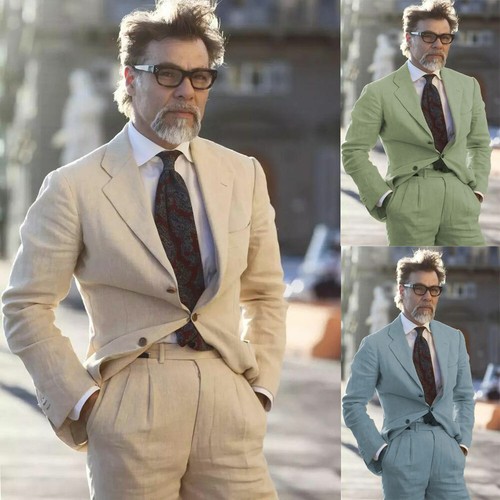Pleated Pant Formal Leisure Tuxedos 