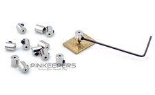 20 Pin Keepers/Locking Pin Backs/Pin Locks for Pins-New 7 mm Poke Proof Design!