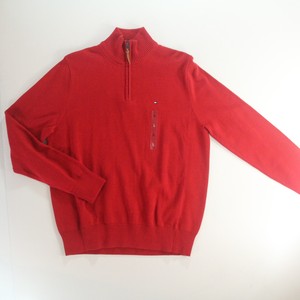 red sweater tommy hilfiger