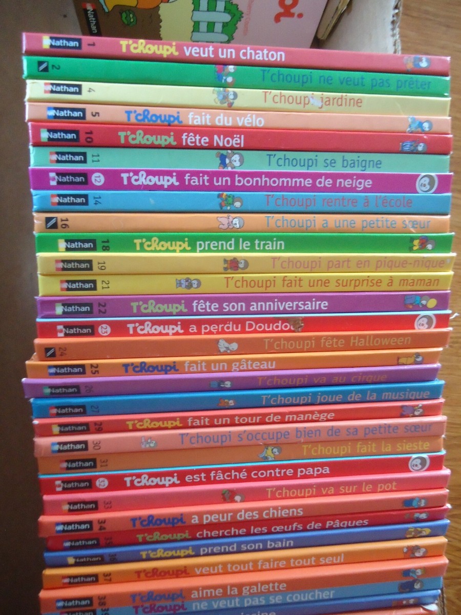 中古）チュッピ44冊　韓国語version　絵本　T'choupi 中古）チュッピ44冊 韓国語version 絵本 T'choupi Big Lot 59