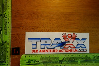 Alter Aufkleber Media Kino Film Video Stars TRAXX VCL