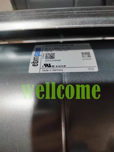 /New In Box DC48V 105W Inverter Centrifugal Cooling Fan New D1G133-AB39-22 - Picture 4 of 6
