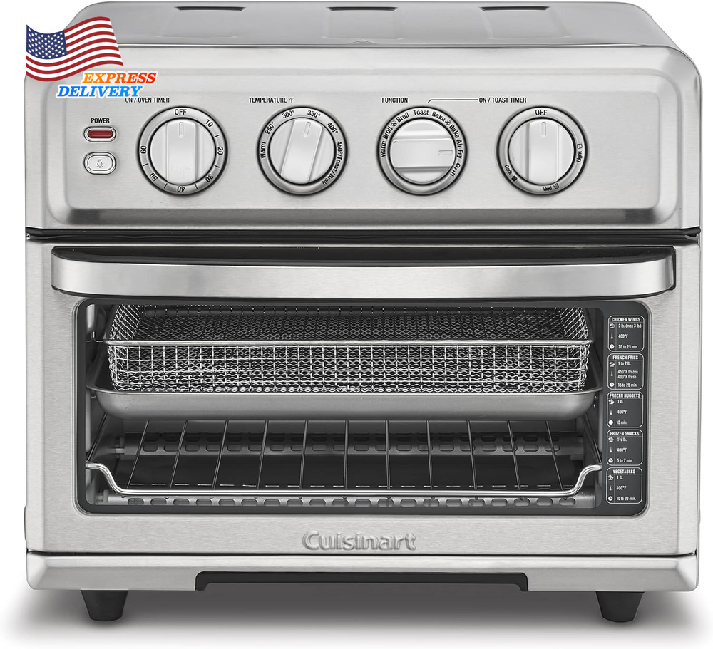 Air Fryer Toaster Oven with Bake Grill Broil Warm Functions Free Shipping  