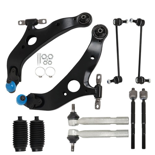 Front Lower Control Arm Ball Joint Sway Bar Tie Rod For 2004-2010 Toyota Sienna - Picture 6 of 9