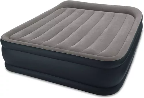 INTEX 16.5 QUEEN Dura-Beam Standard Series Deluxe Pillow Rest Raised Airbed