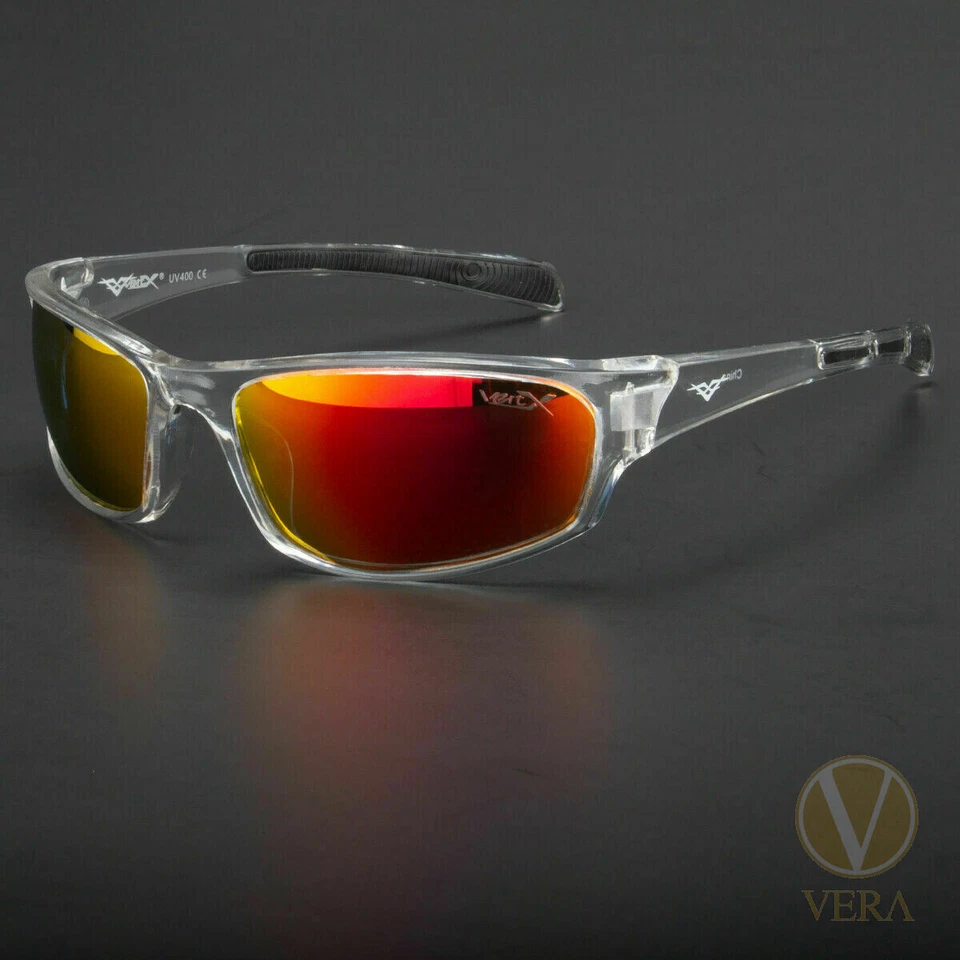 Nuevas gafas de sol polarizadas deportivas envolventes visión de conducción azules gafas de alta definición Foto 3 de 4