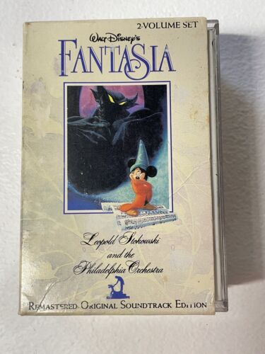 Walt Disneys Fantasia Remastered Original Soundtrack Edition 2 Volume Cassette - 第 1/14 張圖片