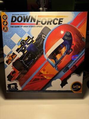 Wolfgang Kramer's Down Force High Stakes Speed, Autorennen Brettspiel, NEU VERSIEGELT