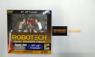 ROBOTECH SUPER POSEABLE FIGUR COMIC-CON EDITION VF-1D TRAINER TOYNAMI FOTO