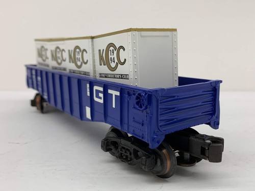 K-Line K-90005 Gondola Freight Car W/Crates KCC 1994 GTW #90005 O - Picture 4 of 7