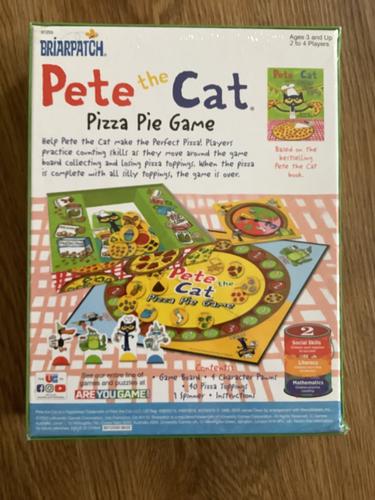Pete The Cat Pizza Pie Game - New Sealed - Picture 2 of 3