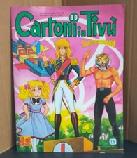 TIVU CARTOONS No 89 WITH POSTER TV EDITION 1982 MINT