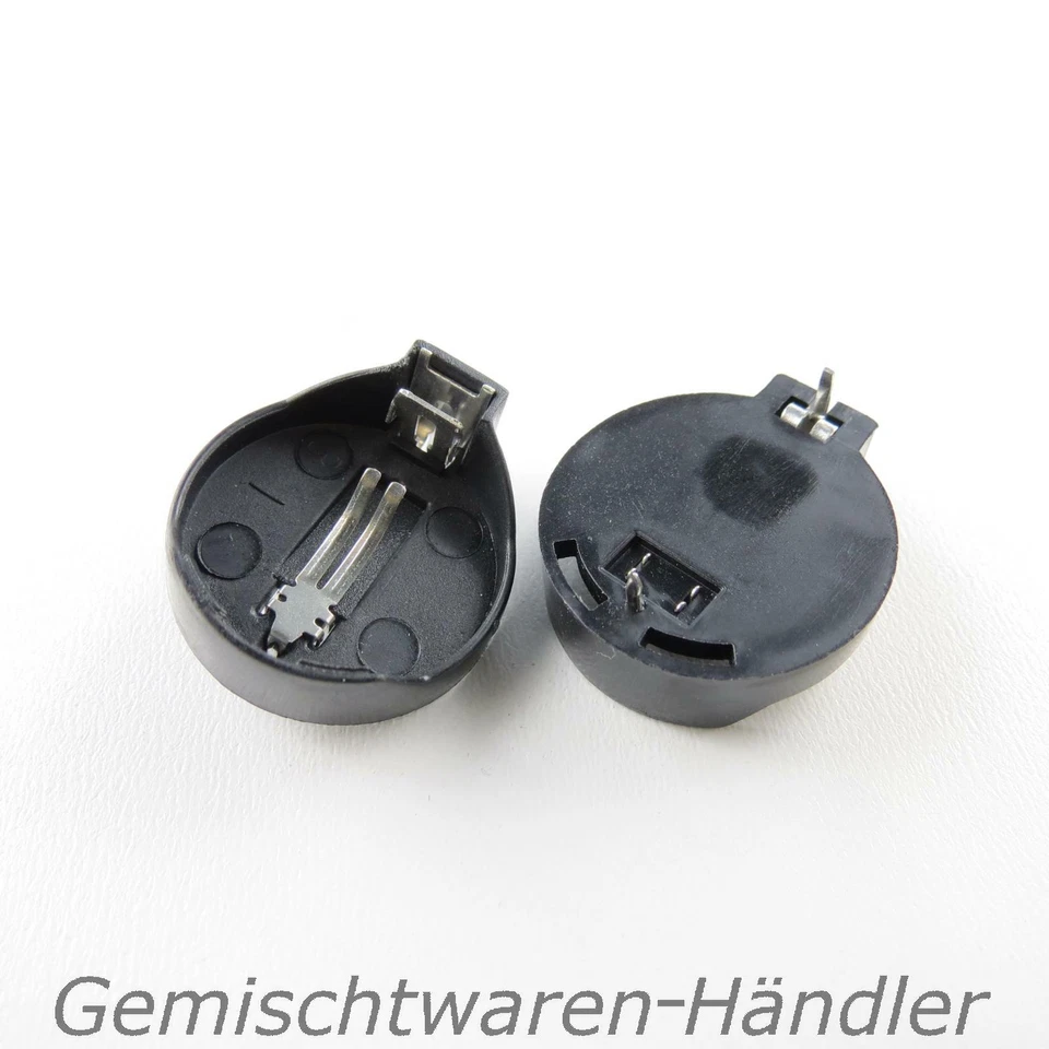 Porte-pile Bouton Pour CR 2016 2025 2032 20 mm Montage Enfichable - Photo 1/1