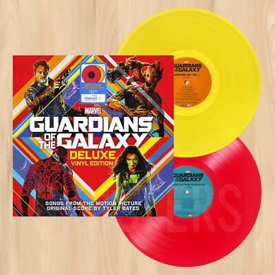 RED & YELLOW VINYL---- GUARDIANS OF THE GALAXY Soundtrack