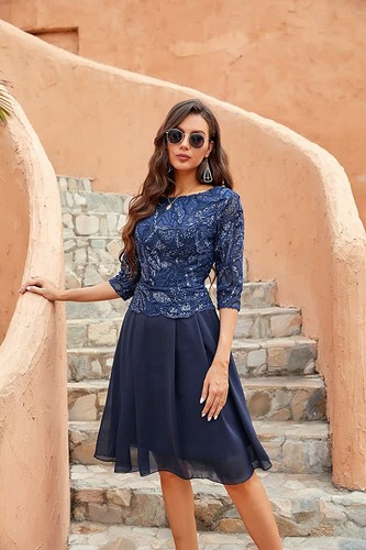 mid evening dresses