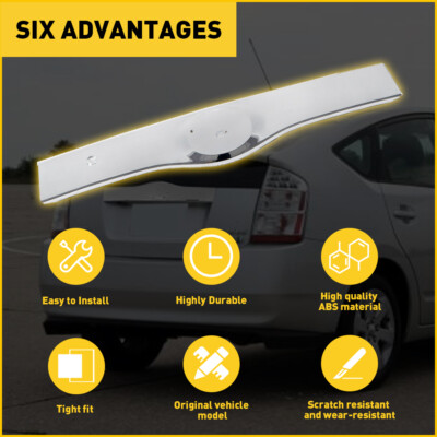 For Toyota Prius 2004-2009 K73 Silver Rear Tailgate Liftgate Handle Garnish New