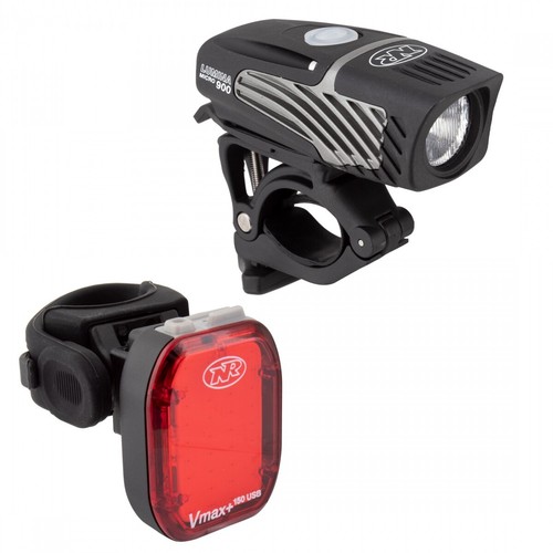 Feu Arrière Vélos NiteRider Vmax+ 180 - 100-499 Lumens, LED, Rechargeable, Étanche (Réf. 5516)