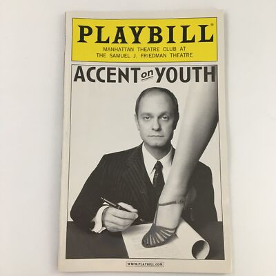 2009 Playbill Samuel J. Friedman Theatre 'Accent on Youth' Rosie Benton
