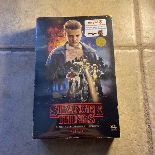 Stranger Things Season (1) 4-Disc DVD/Blu-Ray Collector's Edition Box Sealed Set - Picture 1 of 2