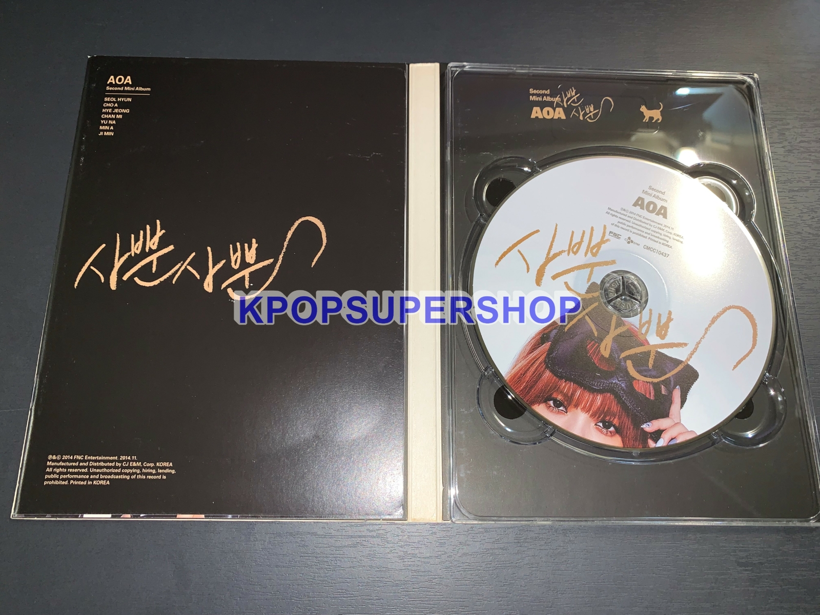 AOA 2nd Mini Album Like A Cat CD Great Chanmi Photocard RARE OOP Vol. 2