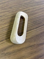 SET OF 10 Wood Oak Cabinet Desk Drawer Pulls Handles 4 1/2" Unfinished 1.45 Ea.
