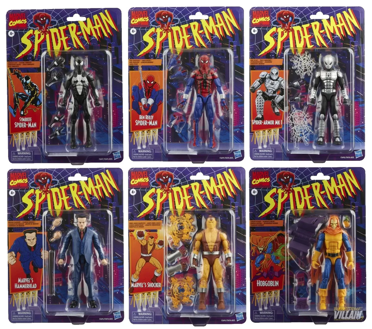 Marvel Retro 6-inch Collection Spider-Man Figure for 48 months to 1188 months : Toys & Games