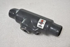 ROBROY INDUSTRIES PREY531 F/F SEALING FITTING, HUB, PLASTI-BOND RED RUBBER COAT