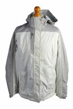 Eddie Baver Puffer Jacket Padded Jacket Duck Down Retro  Vintage Size L -C1502